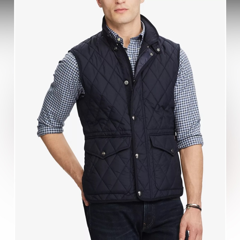 Polo Ralph Lauren Buckle Collar Vest